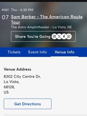 Sam Barber- American Route Tour